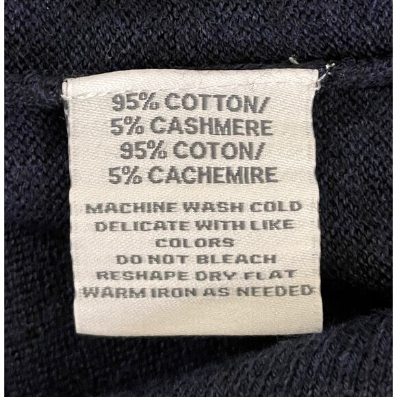 Alashan Cashmere Hotel Del Coronado Sweater Blue Medium Luxury Beach Resort - Picture 9 of 9